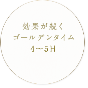 タイム4～5日